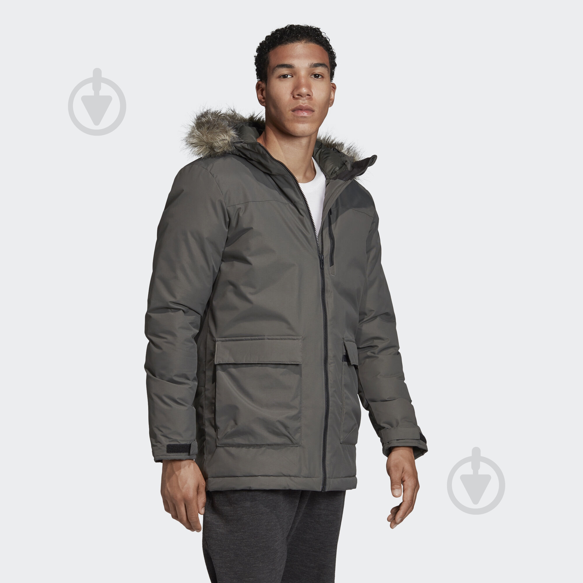 Куртка-парка Adidas XPLORIC Parka DZ1432 р.S зелена - фото 4