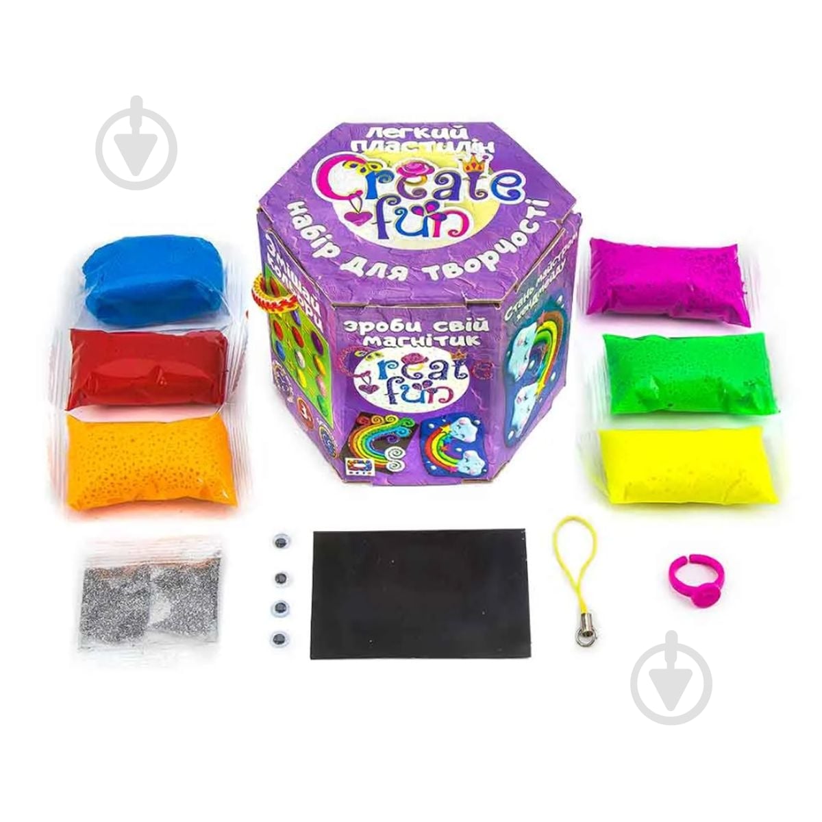 Набір для творчості Create fun Moon Light Clay Окто (70028) - фото 1