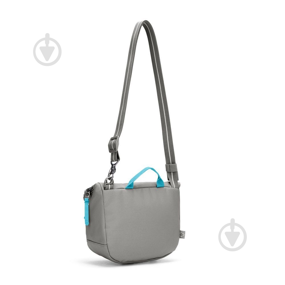 Сумка Pacsafe GO Saddle Crossbody 35140146 сірий - фото 3