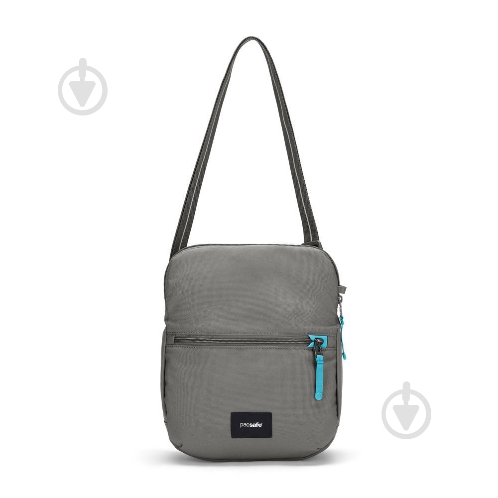 Сумка Pacsafe GO Saddle Crossbody 35140146 сірий - фото 4