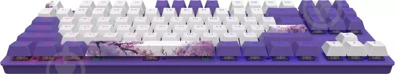 Клавіатура Dark Project One - RGB ANSI ENG/UA (DPO87_GSH_DPUP_ANSI_UA) white/violet - фото 5