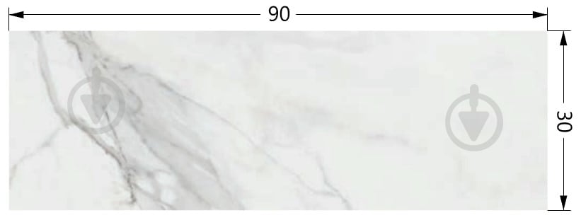 Плитка Cifre Цезарь Уайт мат 30x90 - фото 2 Плитка Cifre Цезарь Уайт мат 30x90 - фото 2