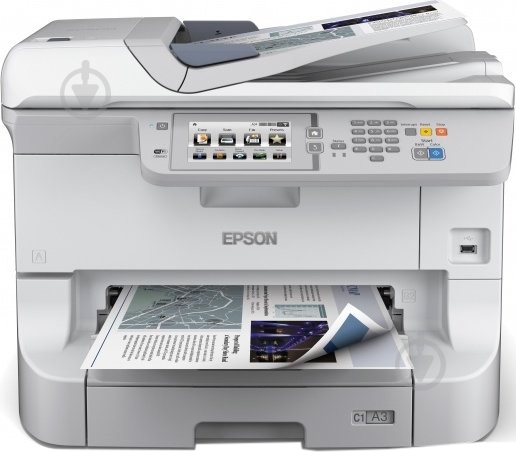 МФУ Epson WF-8590DWF А3+ (C11CD45301) WorkForce с WI-FI - фото 1