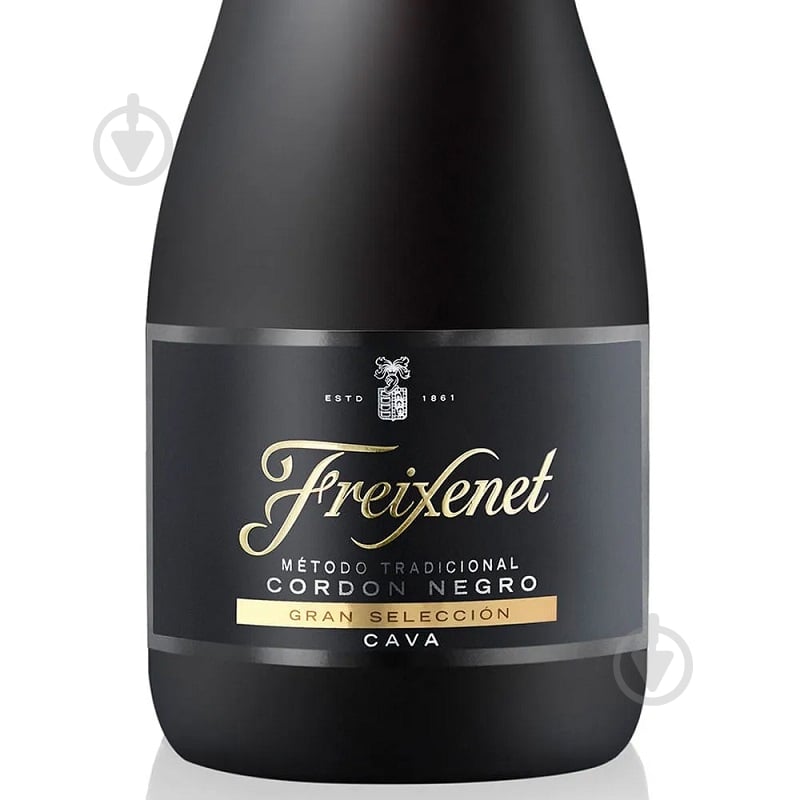 Вино игристое FREIXENET Cordon Negro Cava белое брют 0,2 л - фото 2
