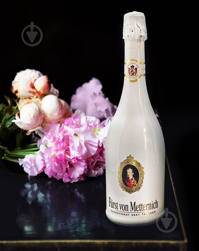 Вино игристое Furst von Metternich Shardonnay белое сухое 0,75 л - фото 11 Вино игристое Furst von Metternich Shardonnay белое сухое 0,75 л - фото 11