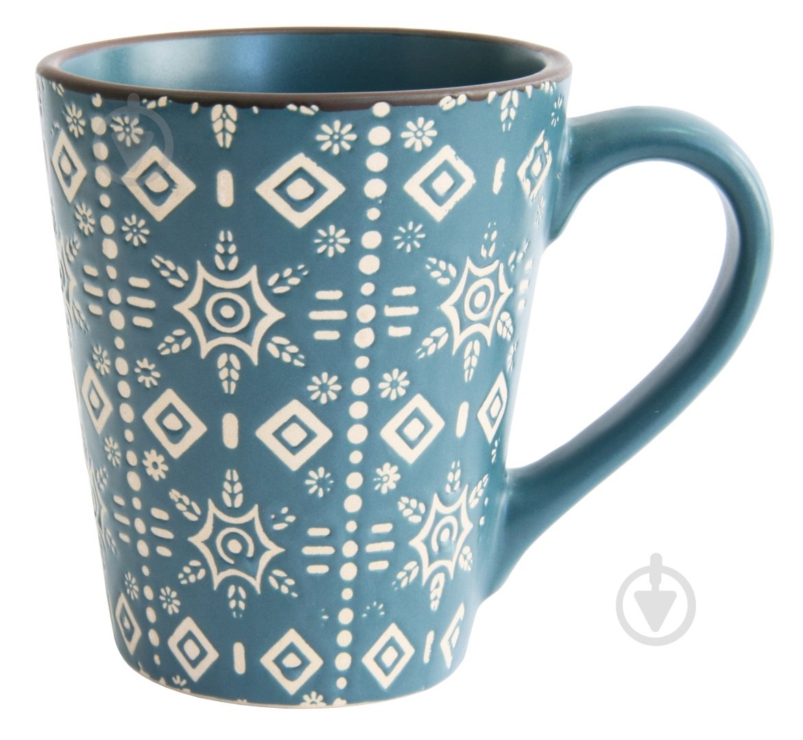 Чашка Astera Engrave Blue 360 мл A0420-HP21-M - фото 1 Чашка Astera Engrave Blue 360 мл A0420-HP21-M - фото 1