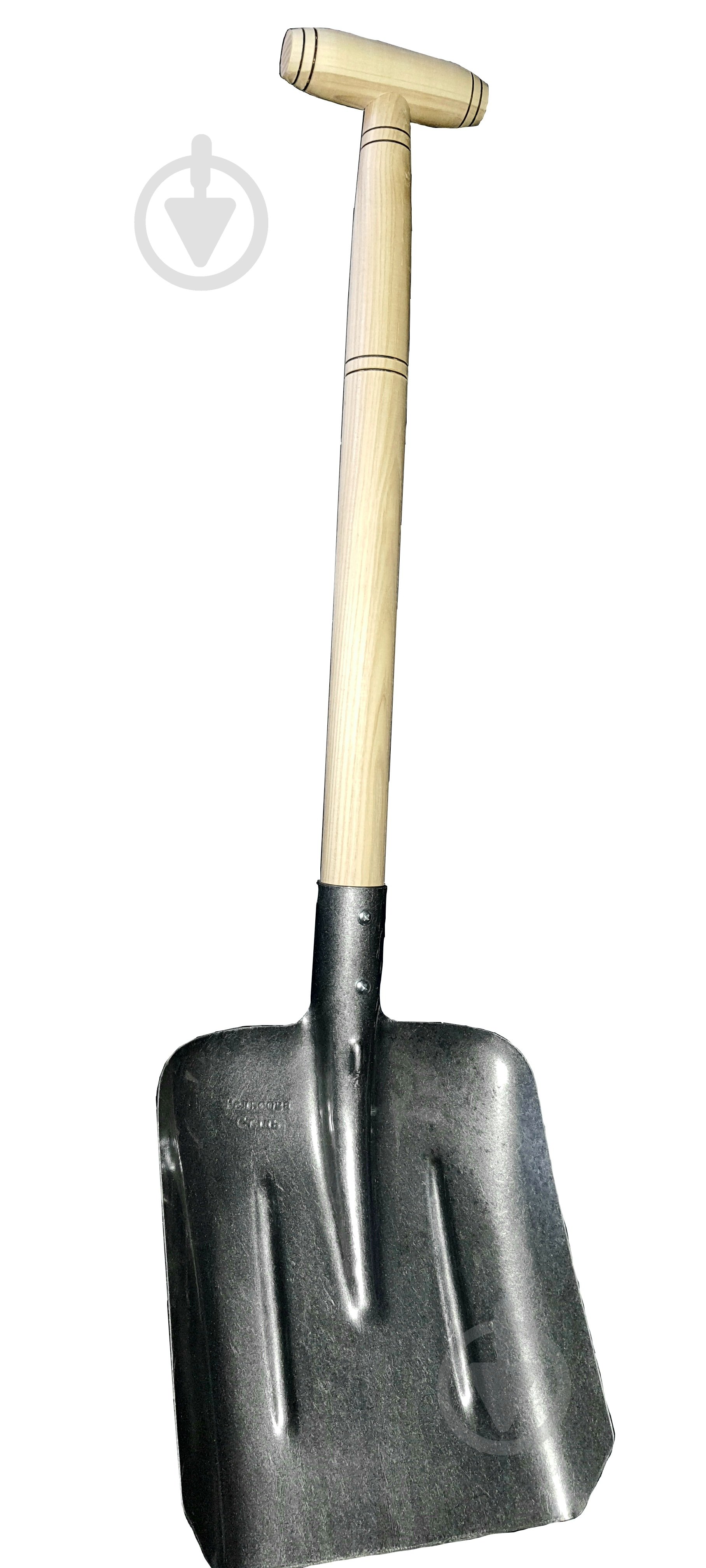 Лопата совковая Лев с древком (рельсовая сталь) - фото 1 Лопата совковая Лев с древком (рельсовая сталь) - фото 1