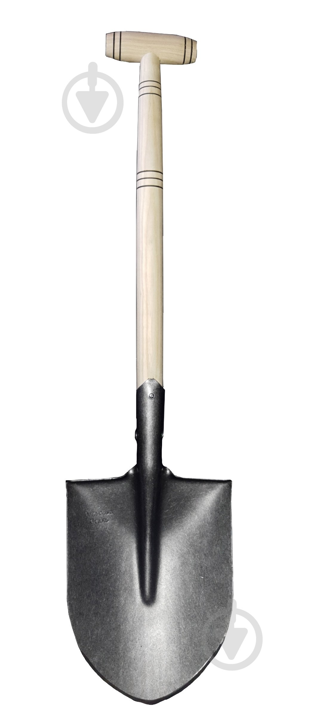 Лопата штыковая Лев подборно-копальная с древком (рельсовая сталь) - фото 1 Лопата штыковая Лев подборно-копальная с древком (рельсовая сталь) - фото 1