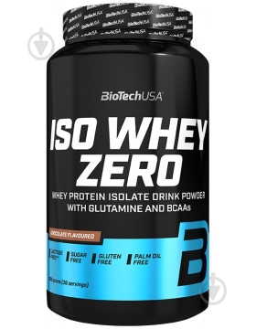 Протеин BioTechUSA IsoWhey Zero Lactose Free печенье и сливки 0,908 кг - фото 2