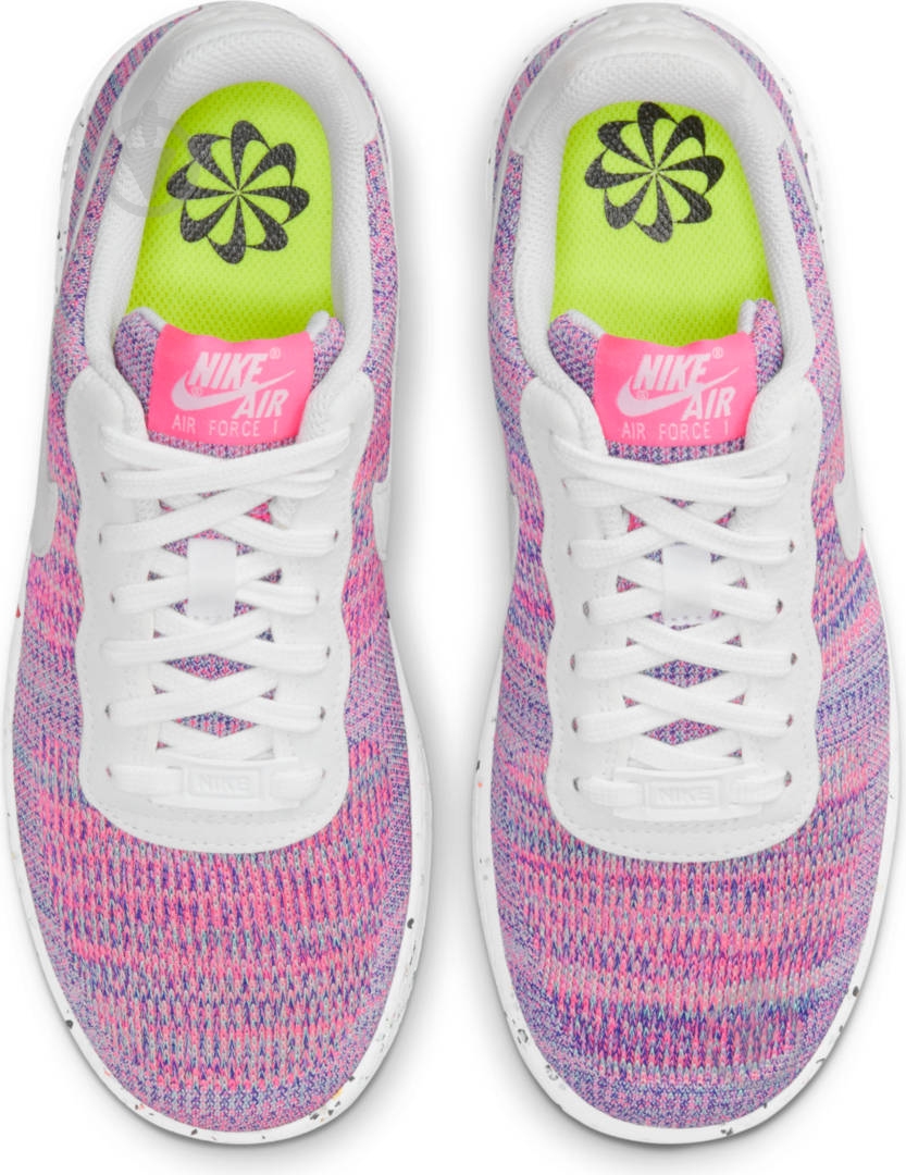 Кроссовки женские демисезонные Nike W AF1 CRATER FLYKNIT DC7273-500 р.36,5 сиреневые - фото 5