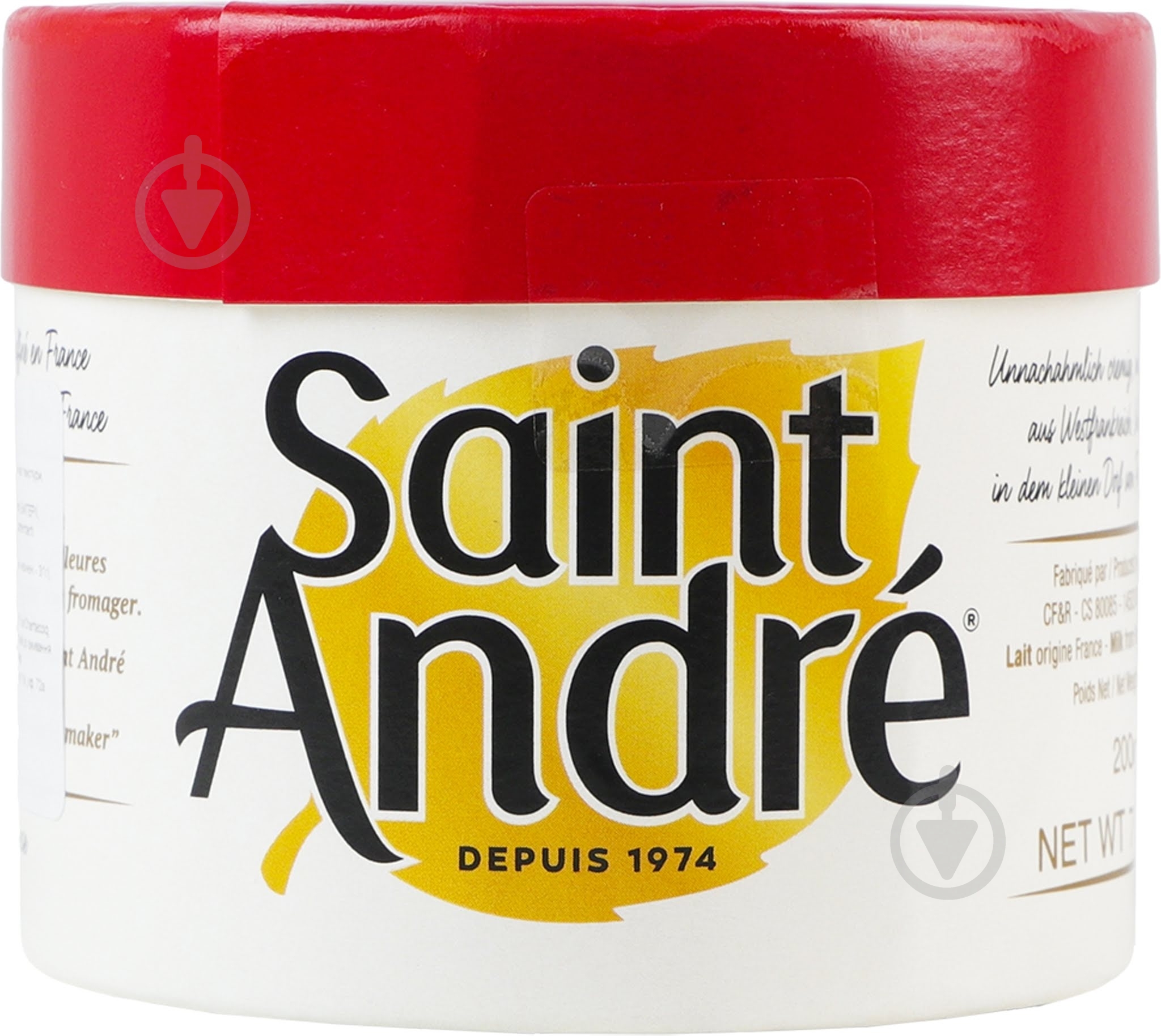 Сыр Saint Andre 75% мьякий 200г - фото 1