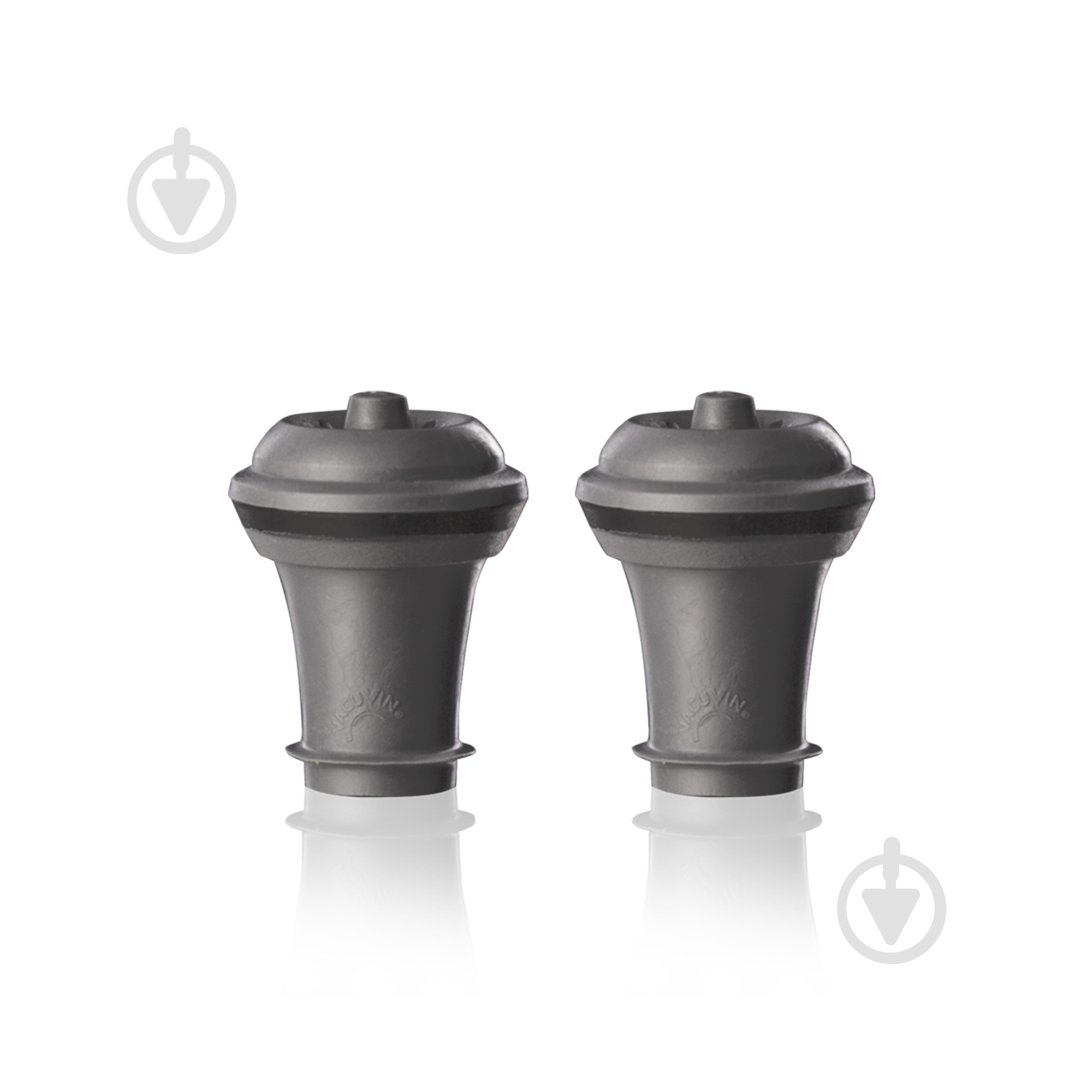 Набор вакуумных пробок для вина Pulltex VACUUM WINE STOPPER GREY 2 шт. - фото 1 Набор вакуумных пробок для вина Pulltex VACUUM WINE STOPPER GREY 2 шт. - фото 1