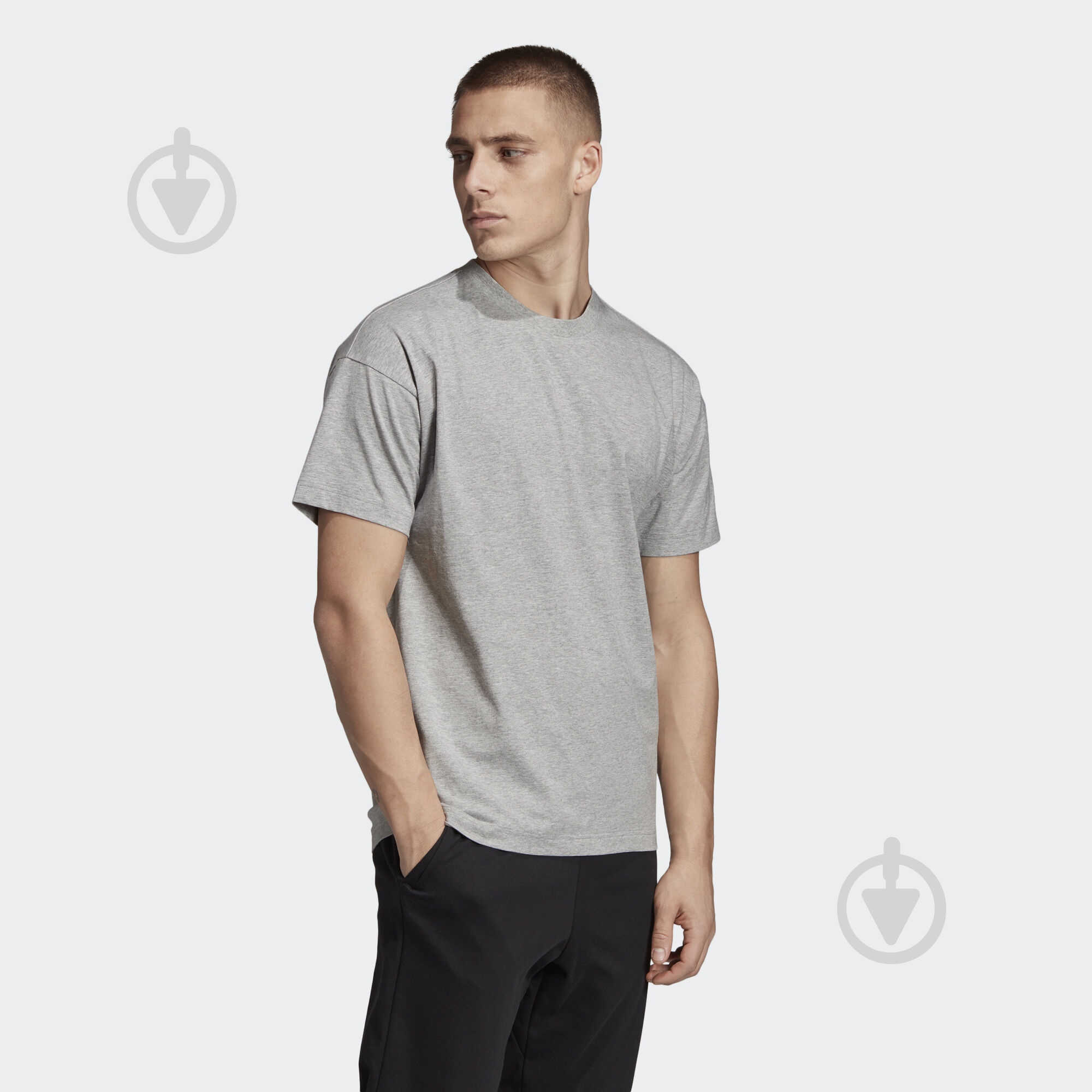 Футболка Adidas MH PLAIN Tee EB5268 р.2XL серый - фото 4 Футболка Adidas MH PLAIN Tee EB5268 р.2XL серый - фото 4