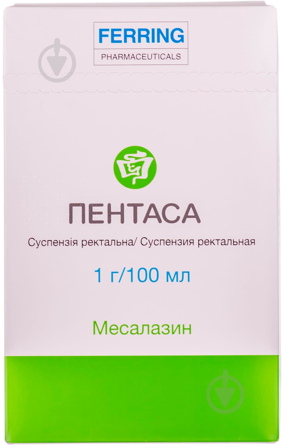 Пентаса рект. 1 г/100 мл по 100 мл №7 у флак. суспензия - фото 1