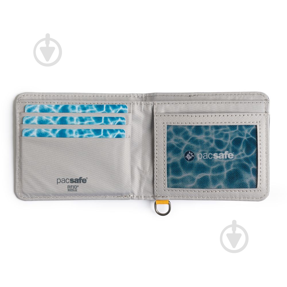 Кошелек Pacsafe RFIDsafe bifold wallet темно-синий - фото 4