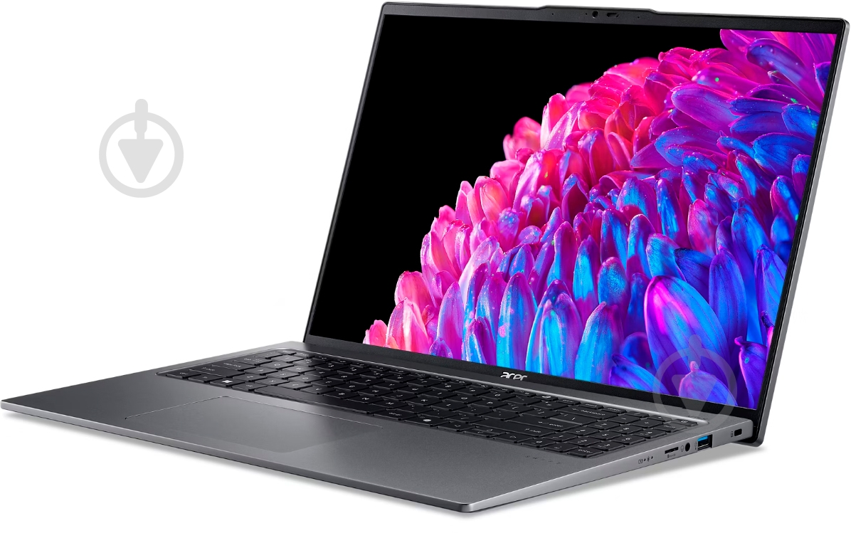 Ноутбук Acer Swift Go 16 SFG16-72-53VK 16" (NX.KYAEU.001) metallic - фото 2 Ноутбук Acer Swift Go 16 SFG16-72-53VK 16" (NX.KYAEU.001) metallic - фото 2