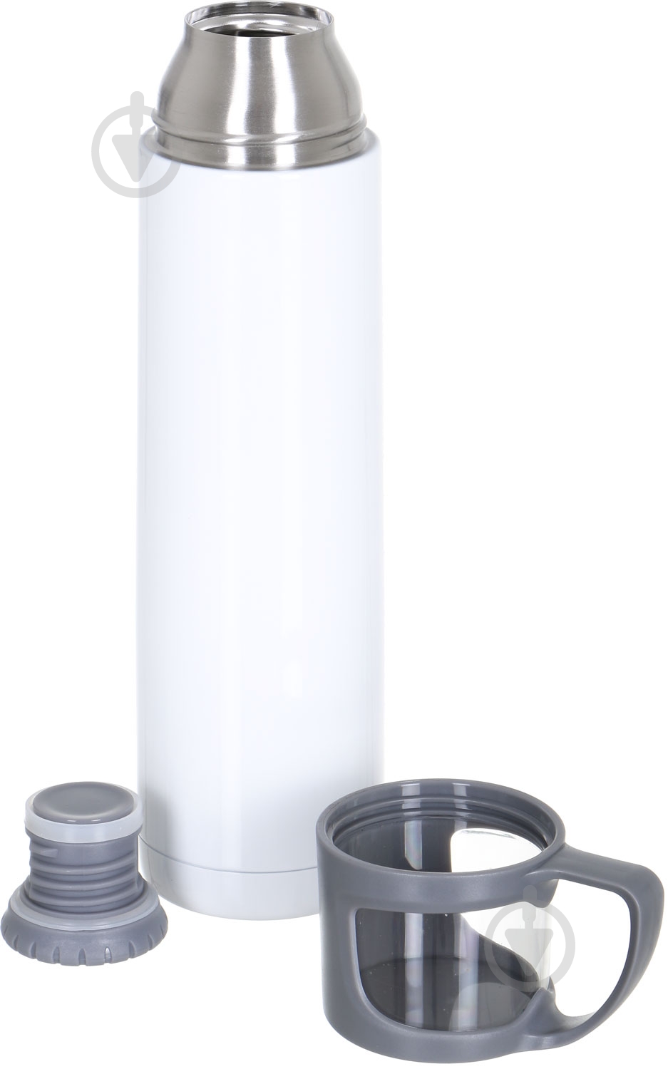 Термос Bergamo 700 мл 8086-8 белый - фото 2