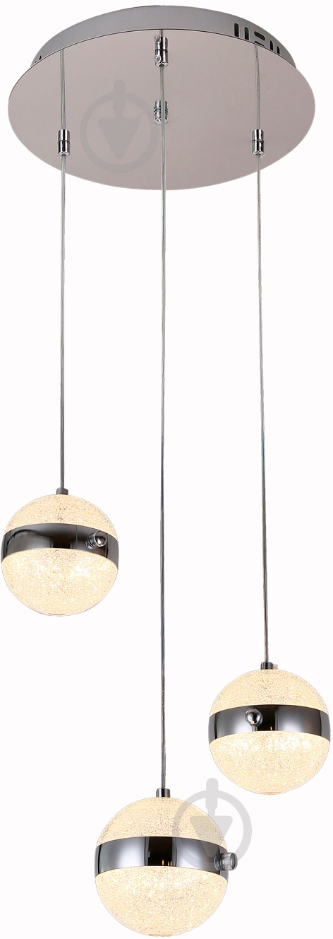 Подвес Victoria Lighting LED 3x9 Вт хром Cosmic - фото 1