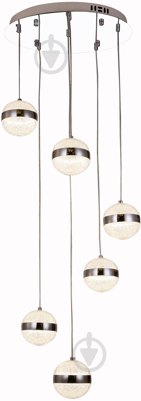 Подвес Victoria Lighting LED 6x9 Вт хром Cosmic - фото 1 Подвес Victoria Lighting LED 6x9 Вт хром Cosmic - фото 1