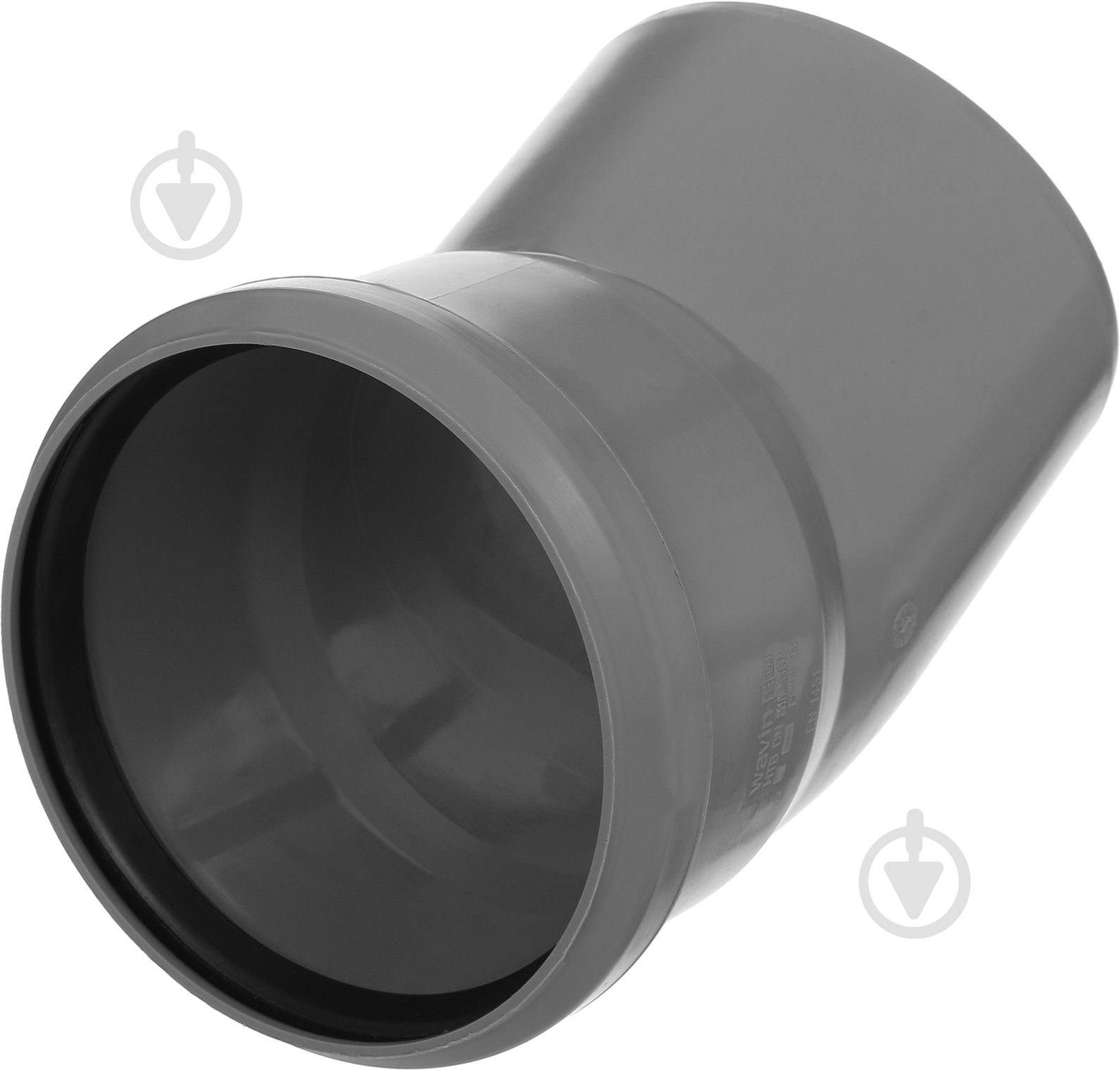 Колено канализационное Wavin d110x30° (3034) - фото 1