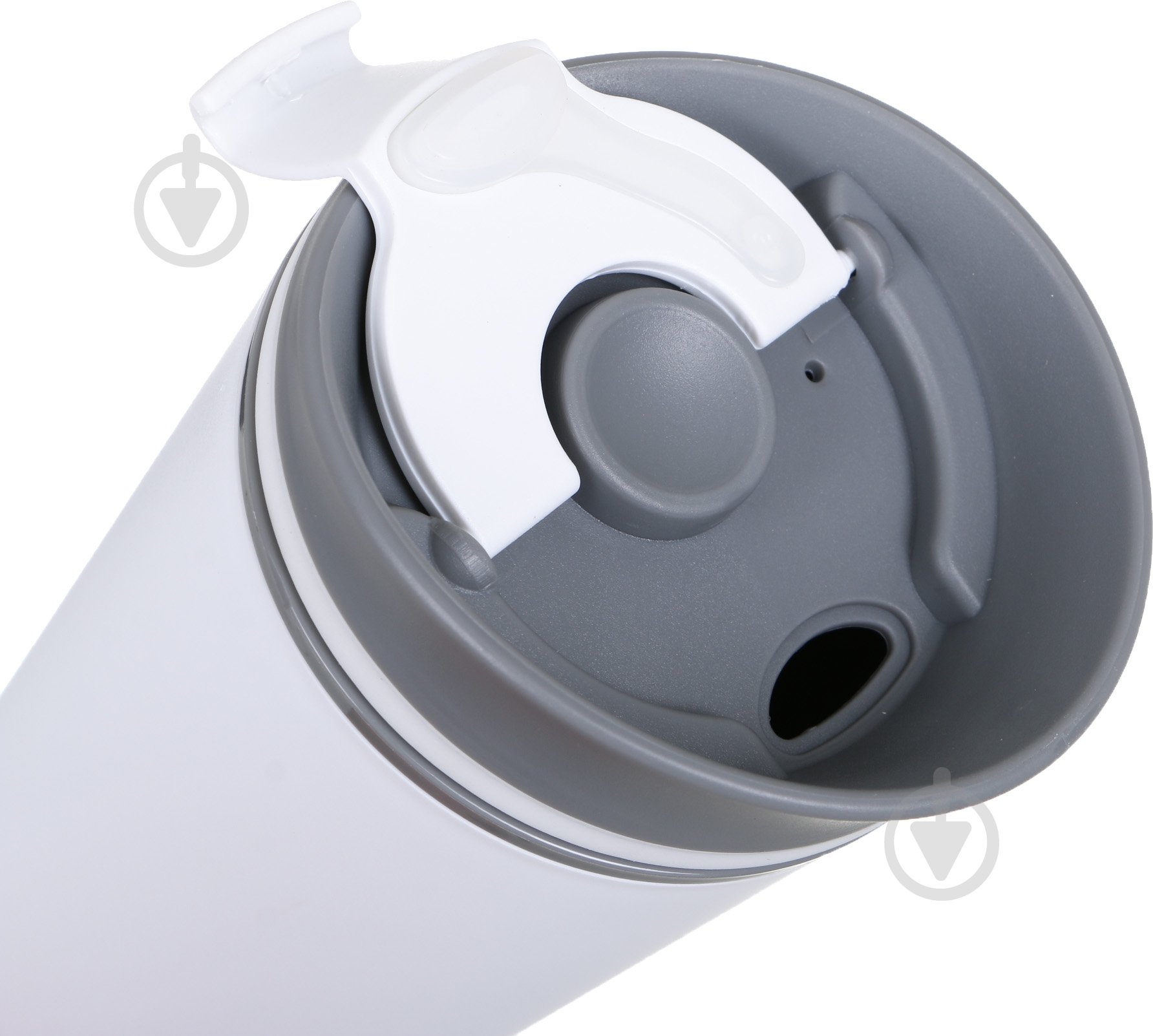 Термочашка Bergamo 500 мл 1060-8 белый - фото 3