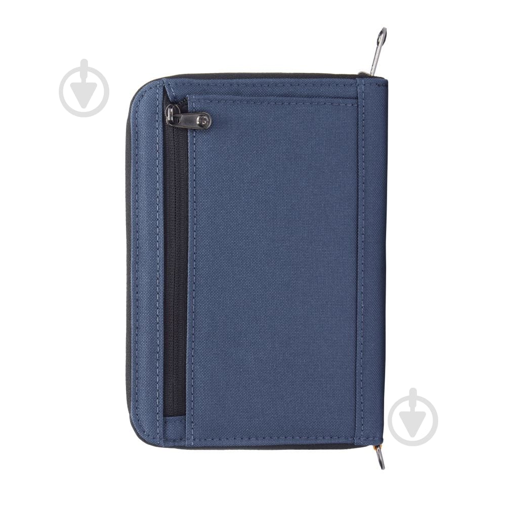 Бумажник-органайзер Pacsafe RFIDsafe compact travel organizer темно-синий - фото 2