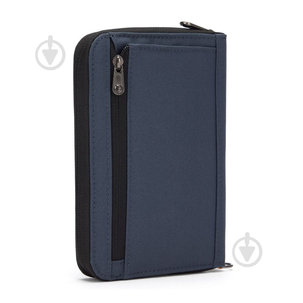 Бумажник-органайзер Pacsafe RFIDsafe compact travel organizer темно-синий - фото 4