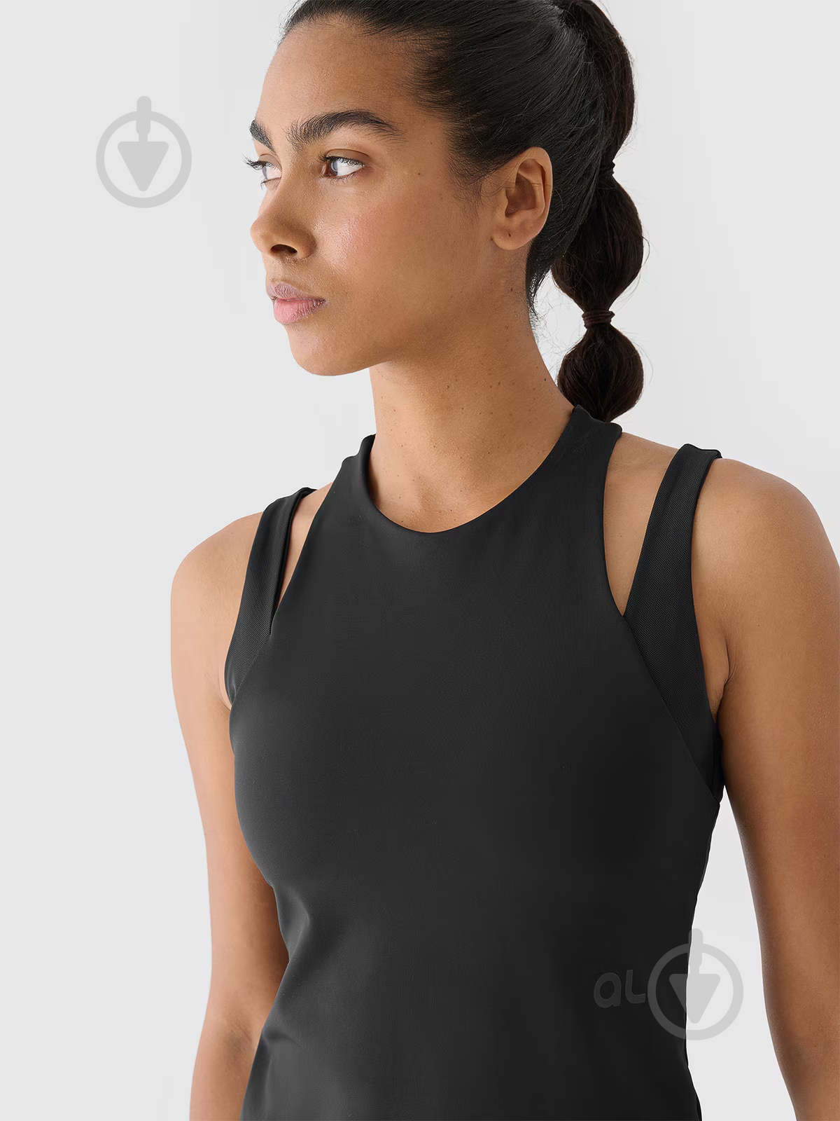 Топ 4F 4FALSAW24TFSLF517-20S р.M черный - фото 3