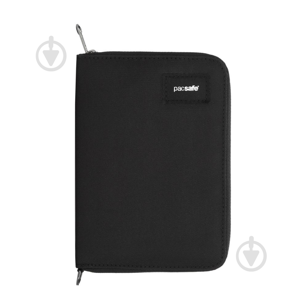 Бумажник-органайзер Pacsafe RFIDsafe compact travel organizer черный - фото 1