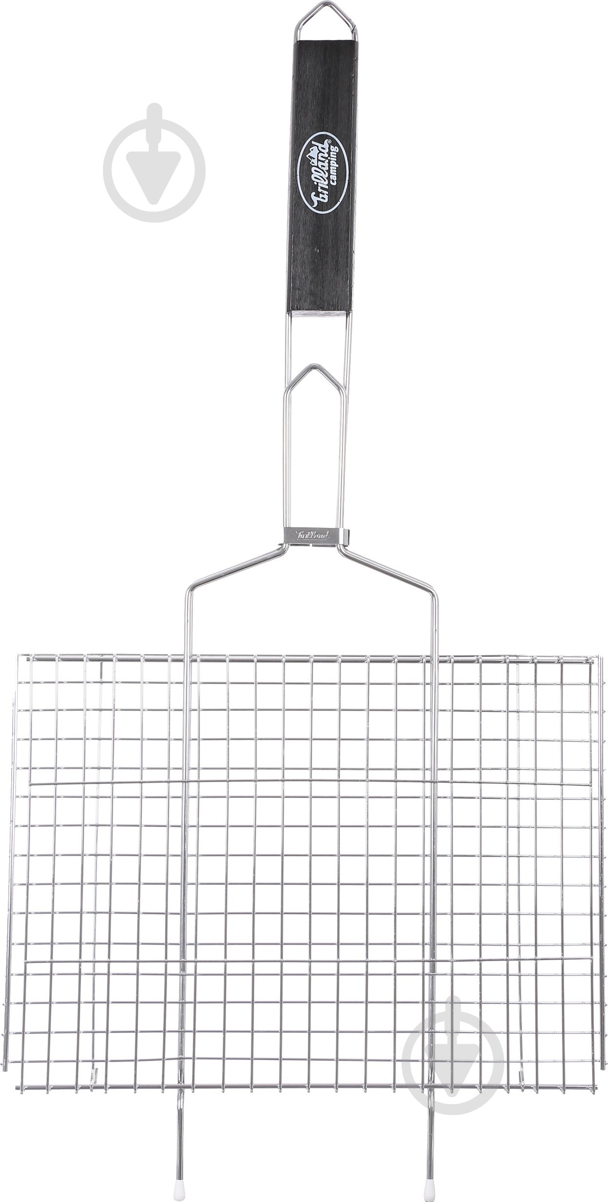 Решітка-гриль Grilland для стейків/овочів хромована 71х35х25 см BQ2101 - фото 2