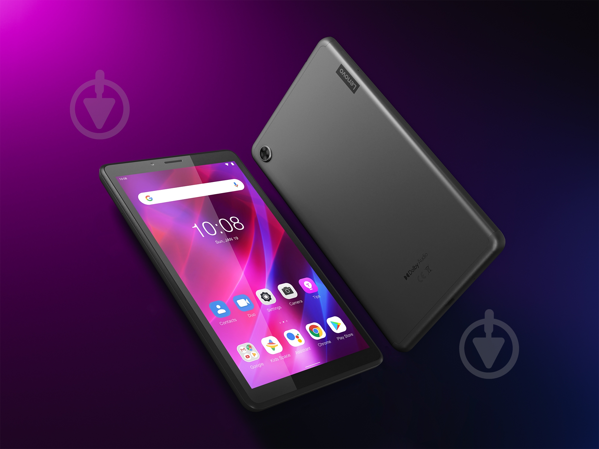 ᐉ Планшет Lenovo Tab M7 (3rd Gen) 2/32 LTE Iron Grey + Case&Film