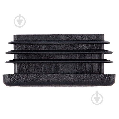 Заглушка на трубу прямокутна snapt 44956 чорна 100 шт. 15х25 мм внутрішня - фото 3