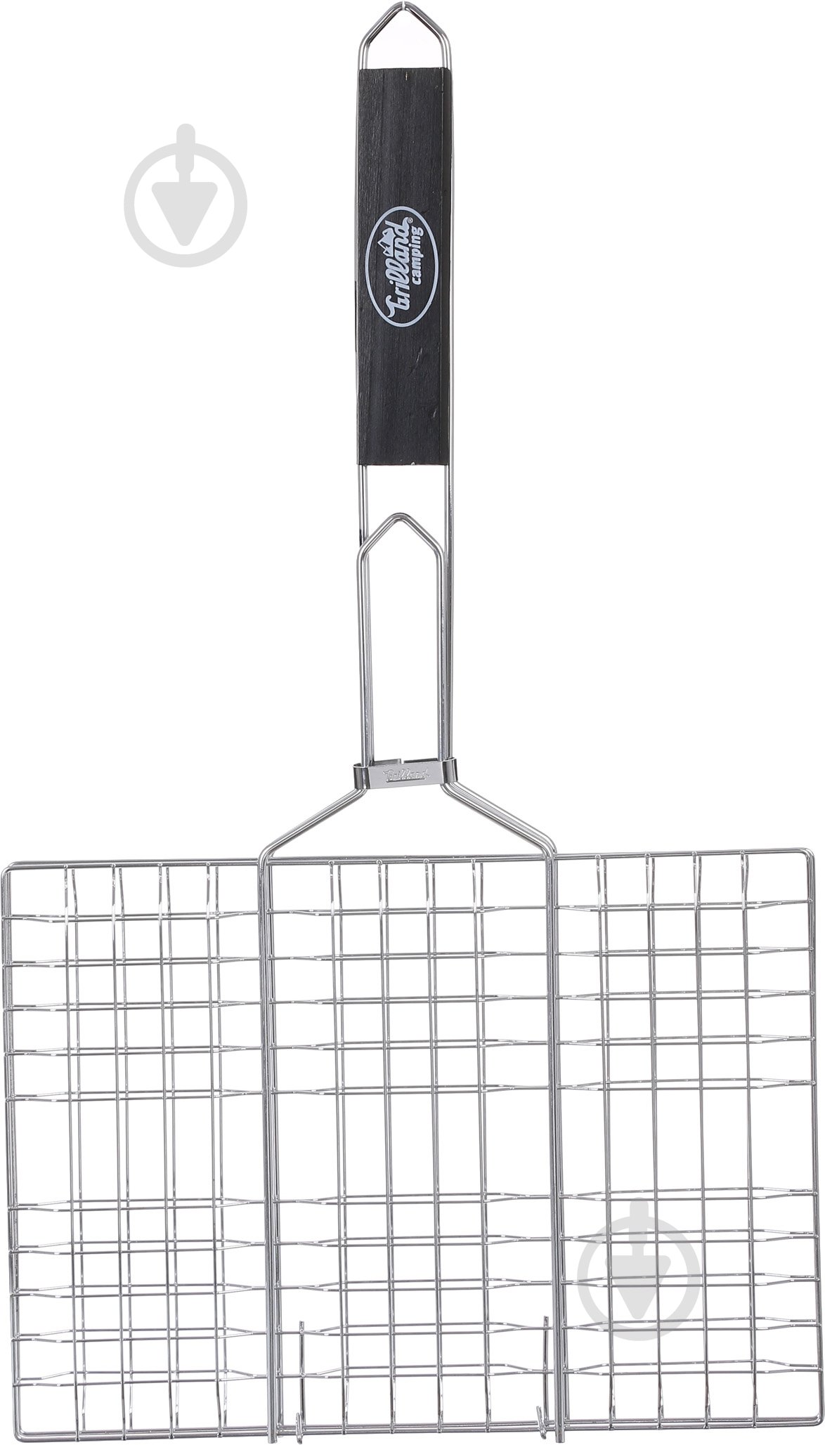 Решітка-гриль Grilland для гамбургерів хромована 60х35х25 см BQ2104 - фото 2