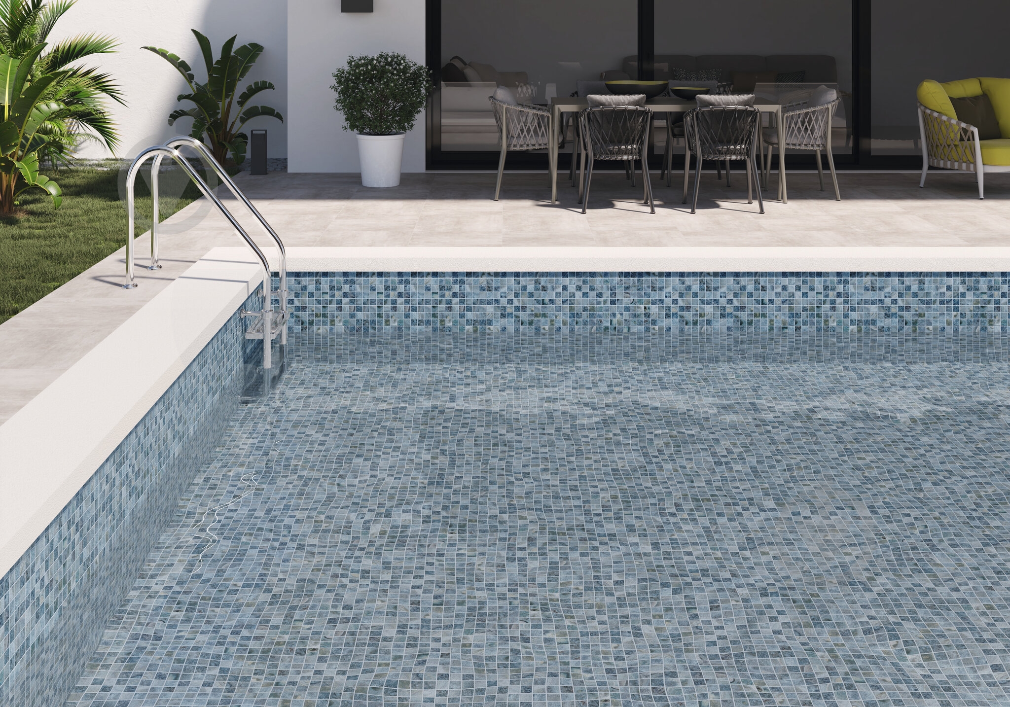 Плитка El Molino Бора Бора Азул 33,3x33,3 - фото 3 Плитка El Molino Бора Бора Азул 33,3x33,3 - фото 3