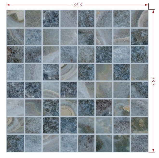 Плитка El Molino Бора Бора Азул 33,3x33,3 - фото 2 Плитка El Molino Бора Бора Азул 33,3x33,3 - фото 2