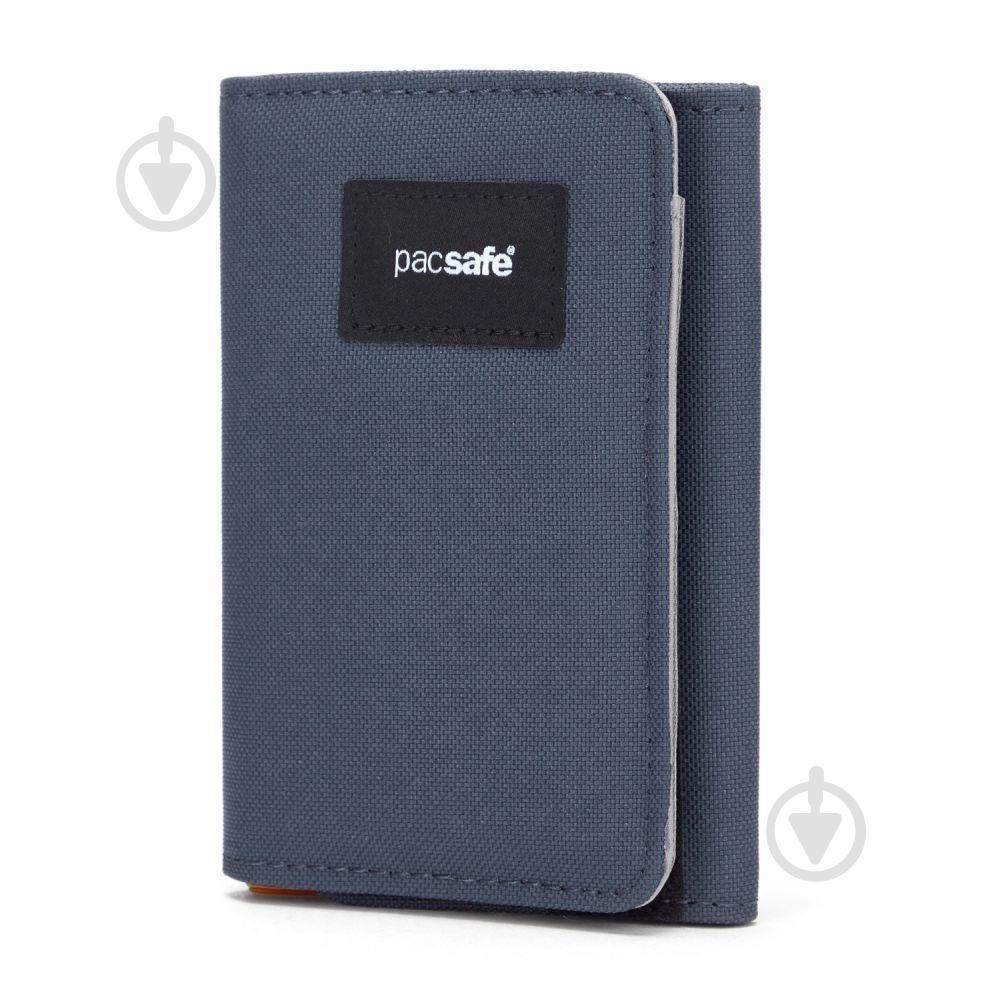 Кошелек Pacsafe RFIDsafe trifold wallet темно-синий - фото 3