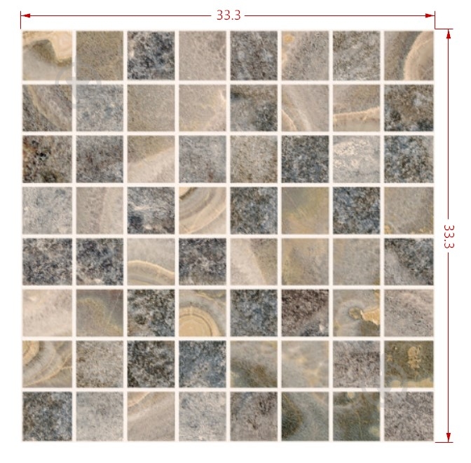 Плитка El Molino Бора Бора Мікс 33,3x33,3 - фото 2