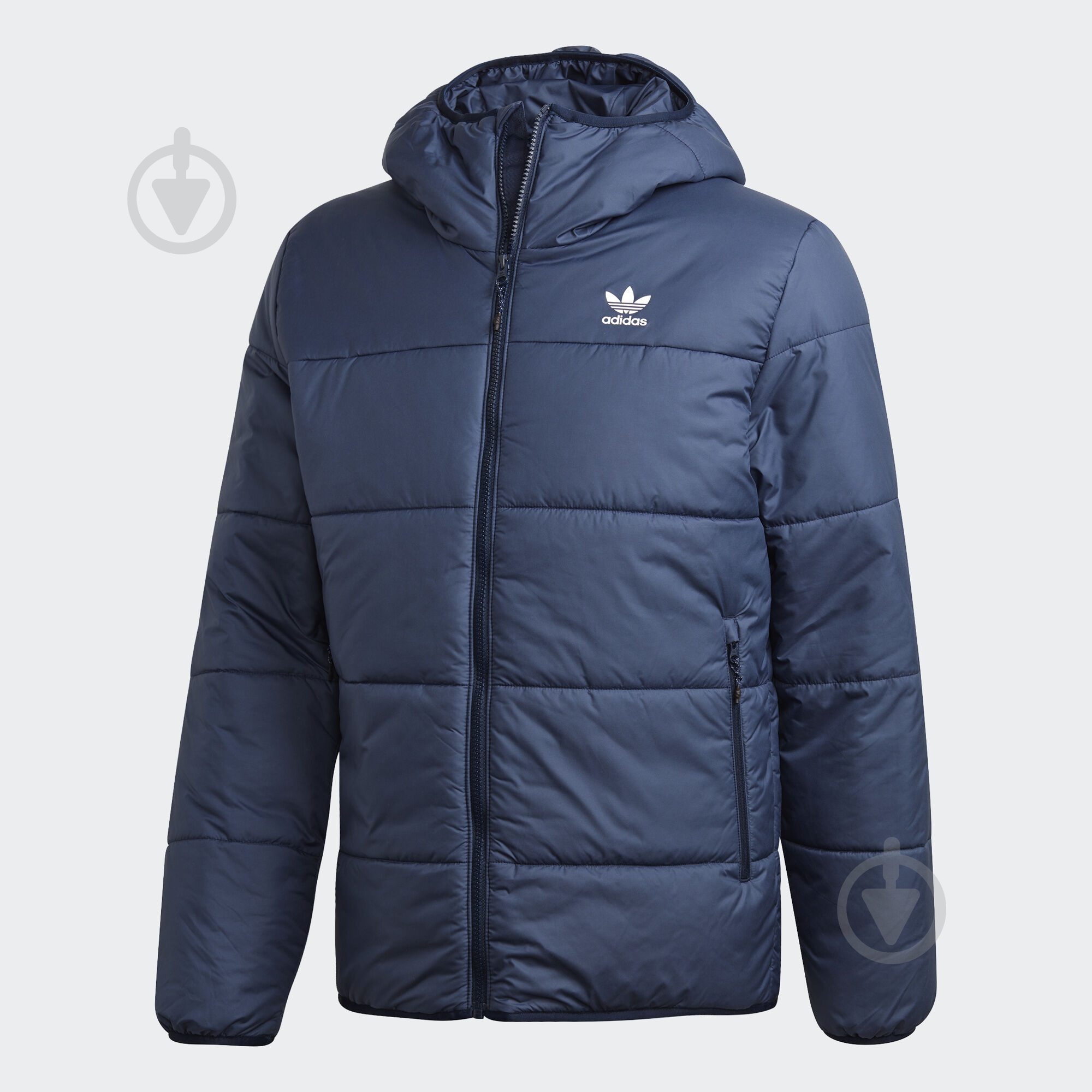 Куртка Adidas JACKET PADDED ED5828 р.S темно-синяя - фото 1 Куртка Adidas JACKET PADDED ED5828 р.S темно-синяя - фото 1