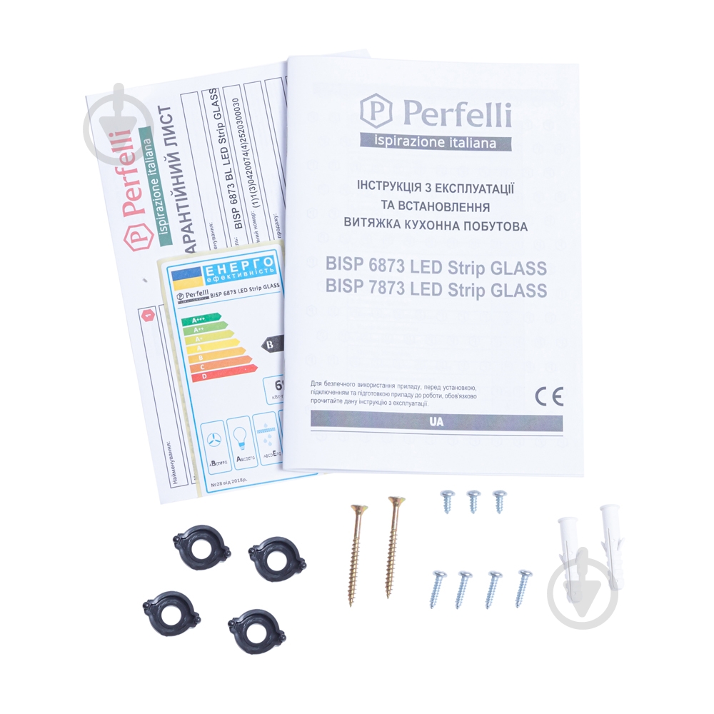 Витяжка Perfelli BISP 6873 BL LED Strip GLASS - фото 15 Витяжка Perfelli BISP 6873 BL LED Strip GLASS - фото 15