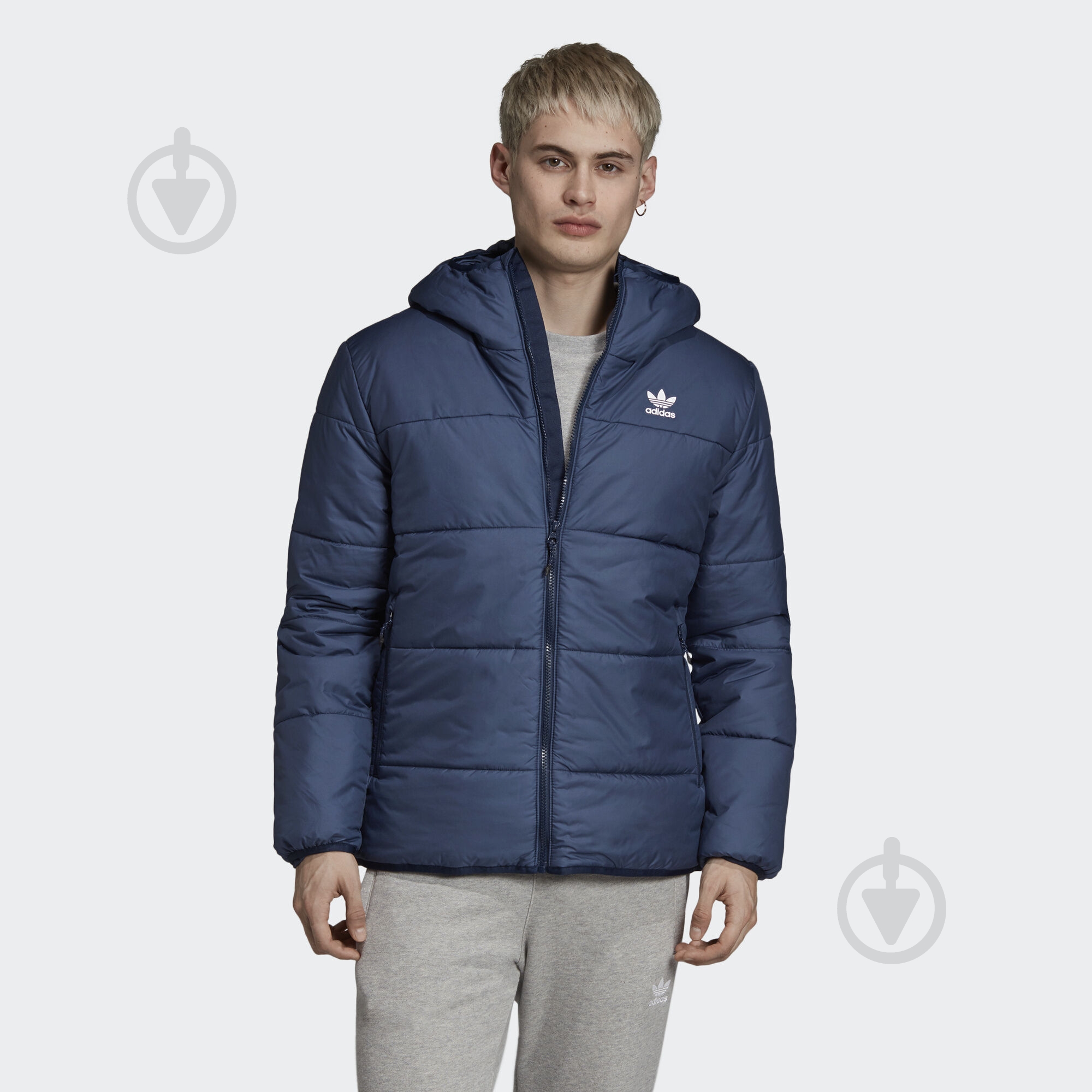 Куртка Adidas JACKET PADDED ED5828 р.M темно-синяя - фото 3 Куртка Adidas JACKET PADDED ED5828 р.M темно-синяя - фото 3