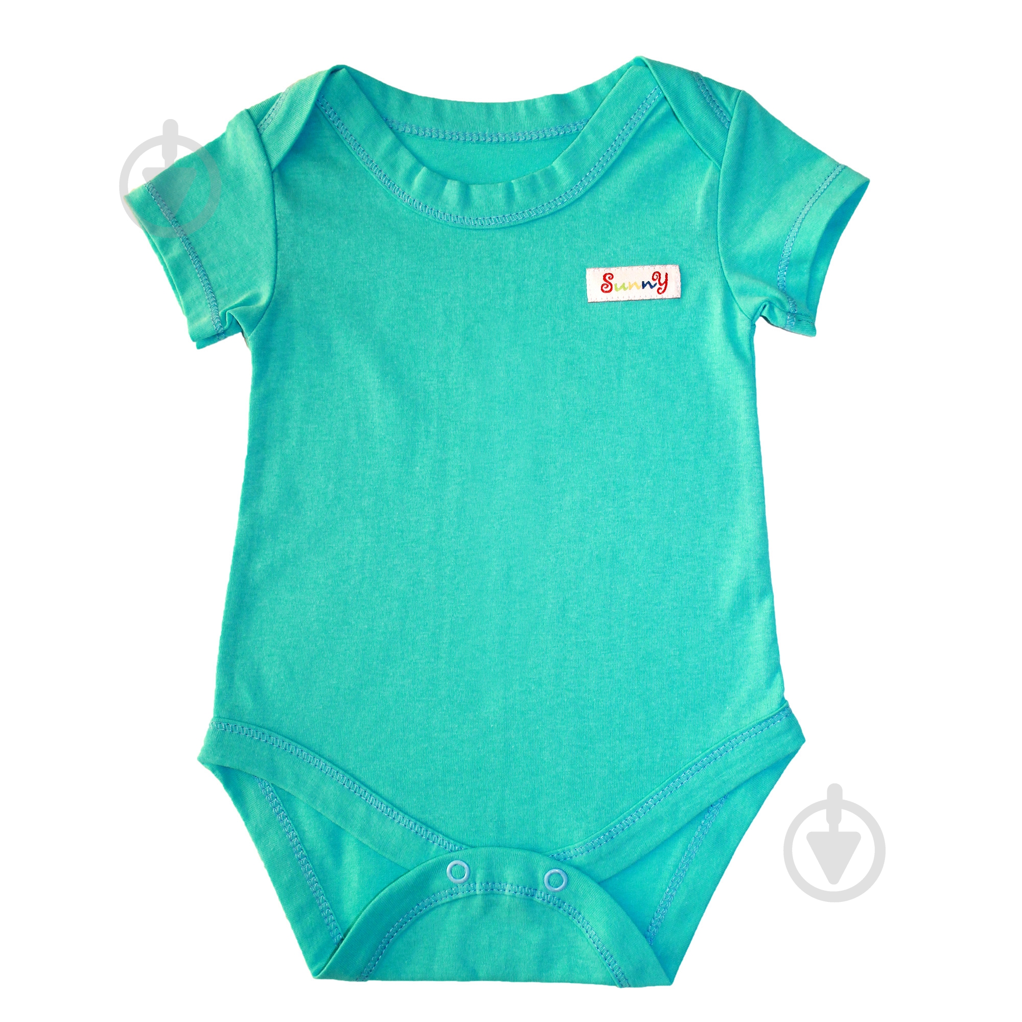 Боди детское для мальчика Lucky tots р.74 голубой 3Л - фото 1
