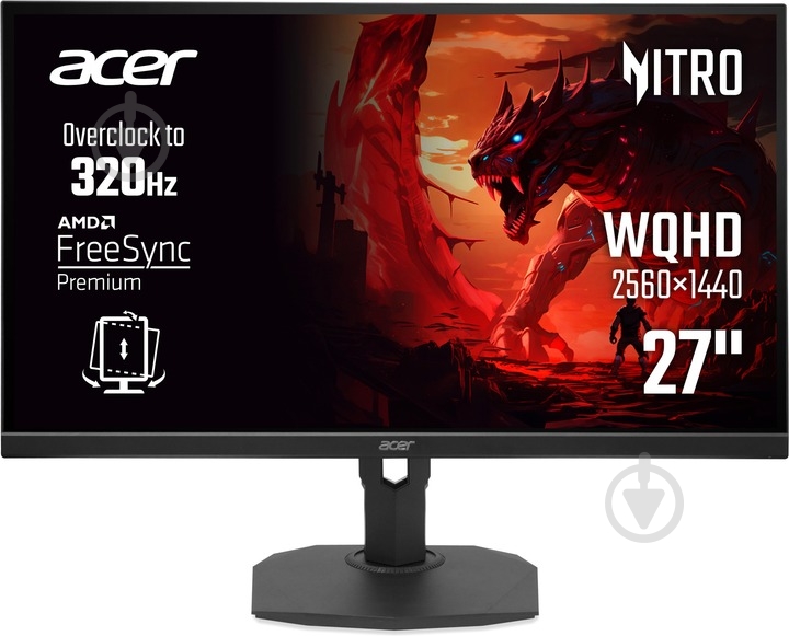 Монитор Acer Nitro XF273UF3bmiiprx 27" (UM.HX3EE.329) - фото 1 Монитор Acer Nitro XF273UF3bmiiprx 27" (UM.HX3EE.329) - фото 1