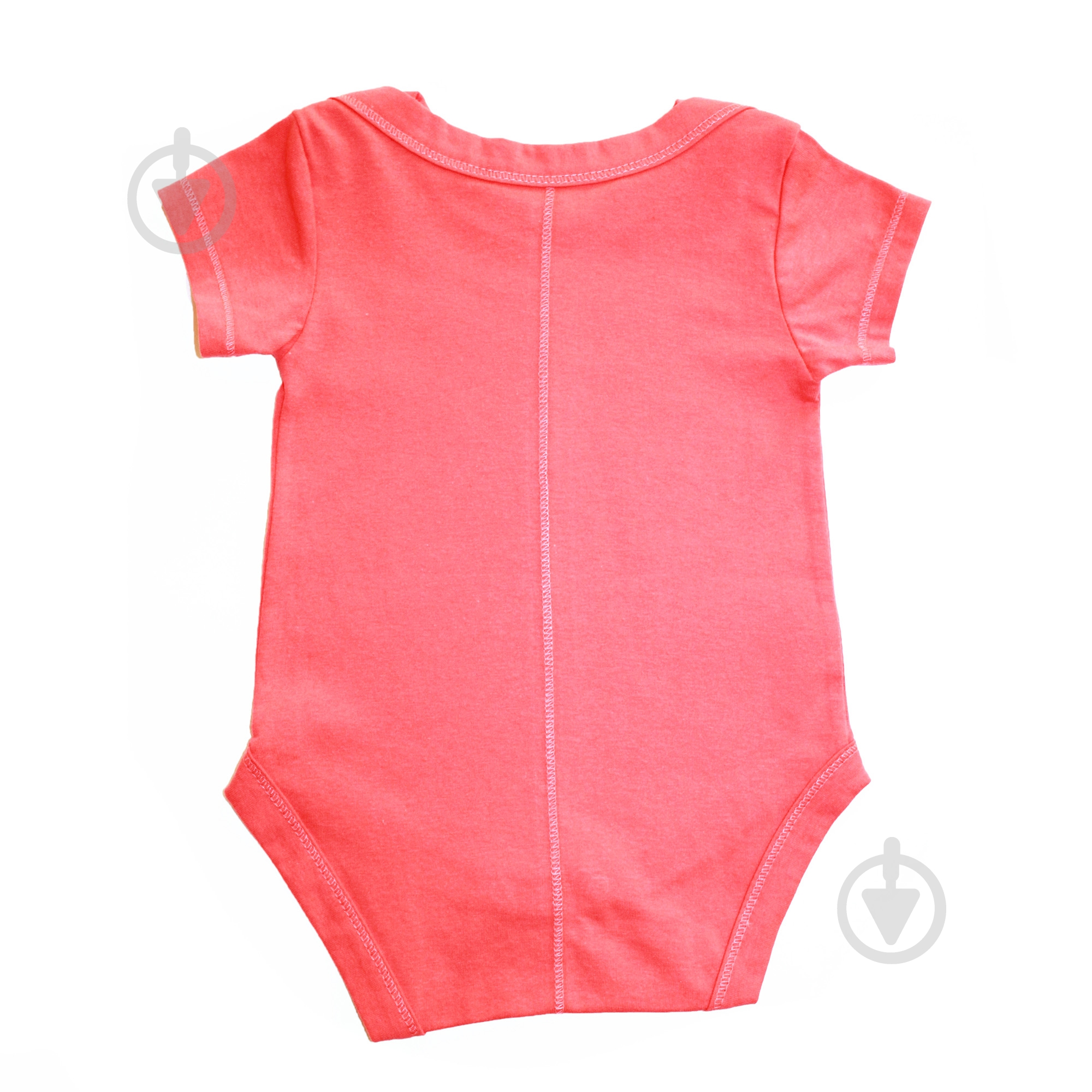 Боди детское для девочки Lucky tots р.68 коралловый 3Л - фото 2