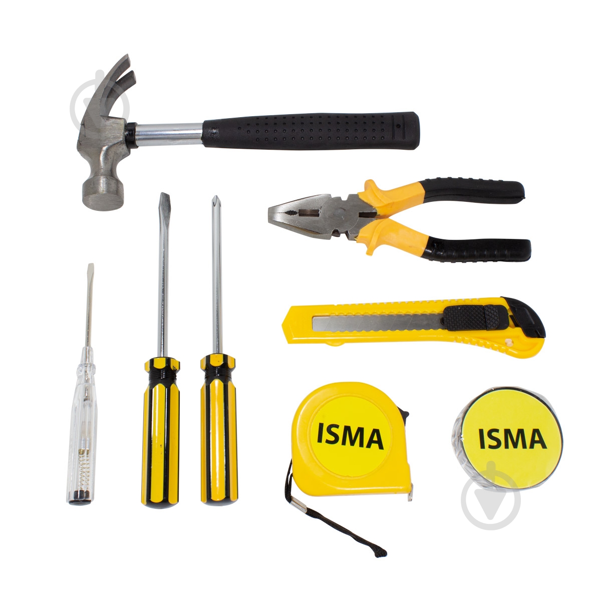 Набор ручного инструмента ISMA 9 шт. IS-10009 - фото 4 Набор ручного инструмента ISMA 9 шт. IS-10009 - фото 4