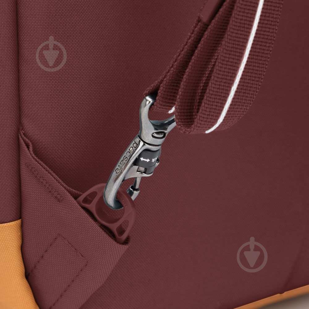 Рюкзак Pacsafe GO backpack 35115345 25 л бордовый - фото 10 Рюкзак Pacsafe GO backpack 35115345 25 л бордовый - фото 10