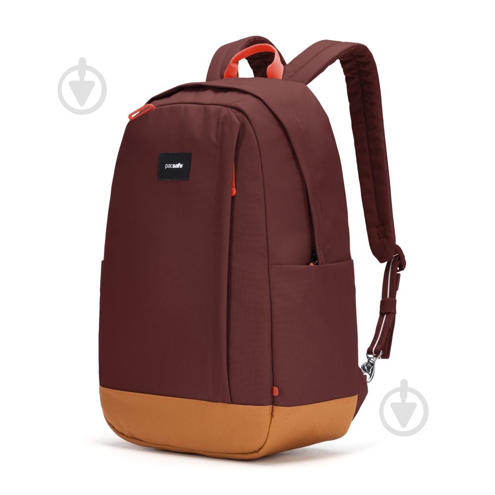Рюкзак Pacsafe GO backpack 35115345 25 л бордовый - фото 3 Рюкзак Pacsafe GO backpack 35115345 25 л бордовый - фото 3