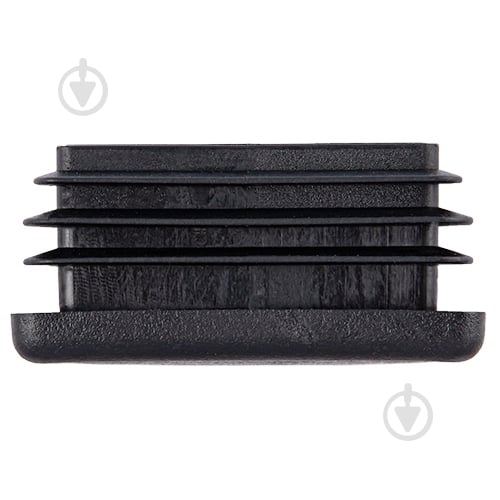 Заглушка на трубу прямоугольная snapt 44967 черная 20 шт. 25х50 мм внутреняя - фото 3