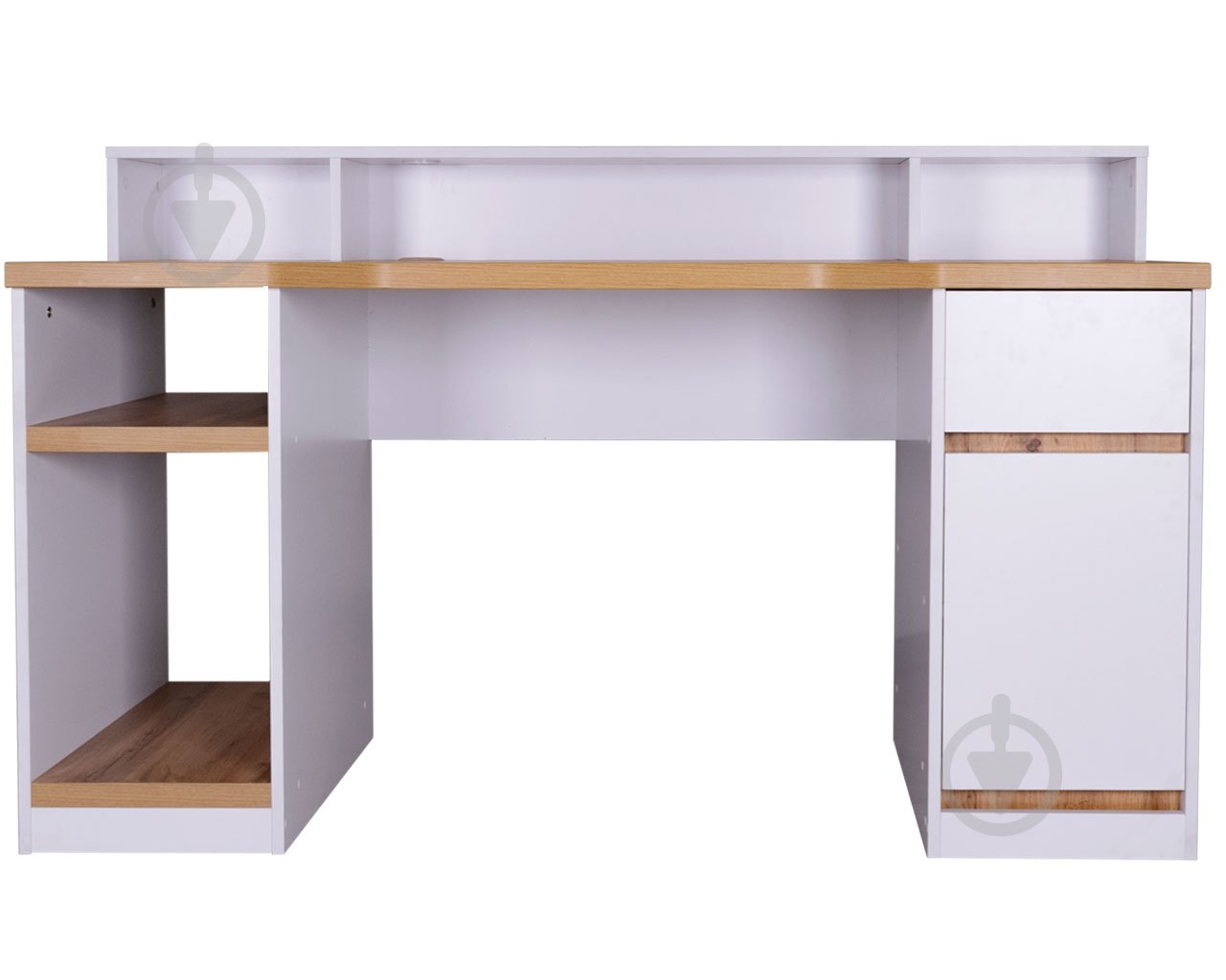 Стол письменный DC Фоджа 750х1550х700 мм нимфея альба/дуб тахо - фото 2