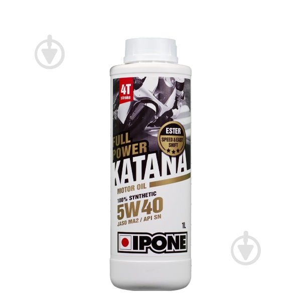 Моторна олива синтетична Ipone Full Power Katana 5W-40 1 л (800362) - фото 1