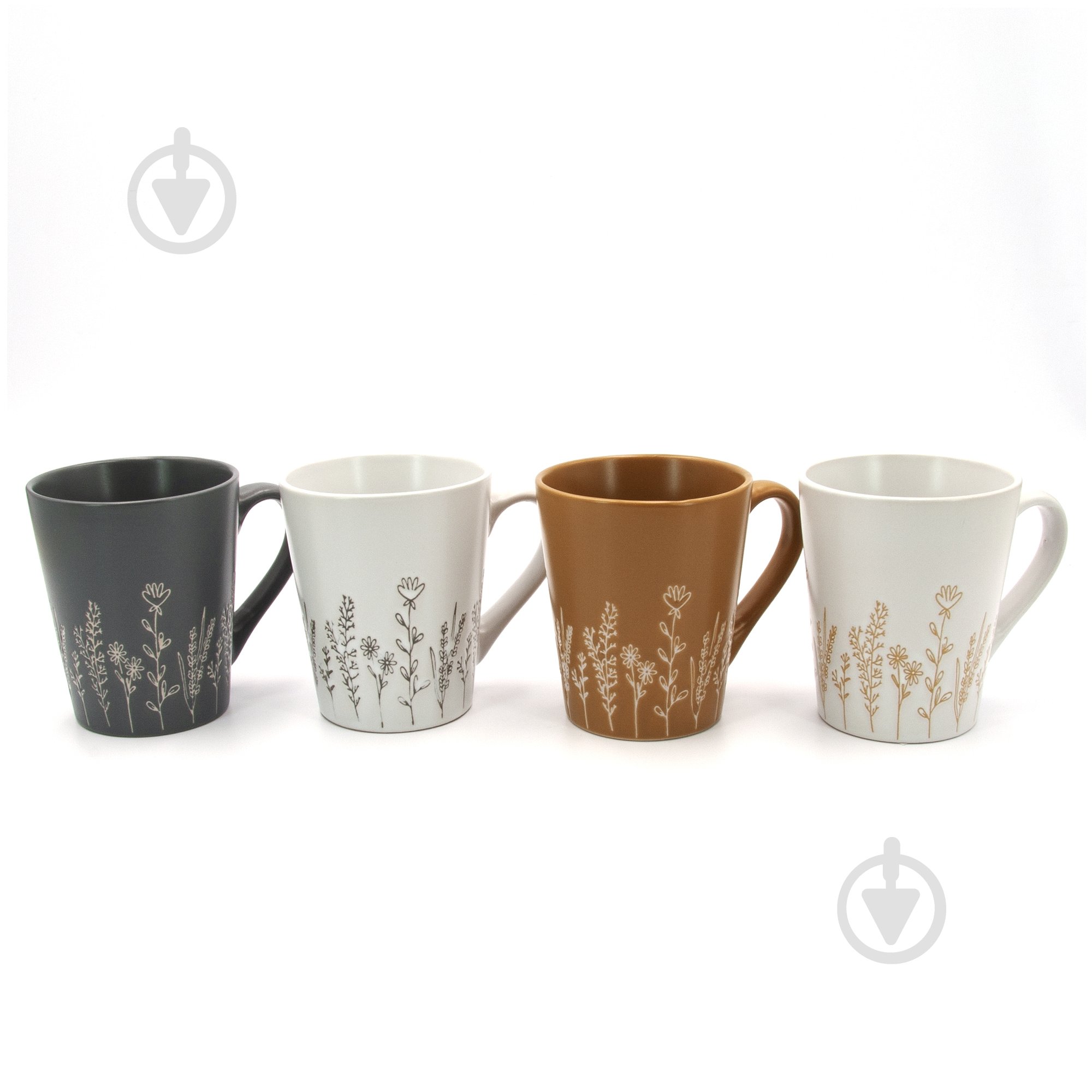 Чашка Milika Blossom Grey 350 мл M0420-86E-038D-1440 - фото 2 Чашка Milika Blossom Grey 350 мл M0420-86E-038D-1440 - фото 2